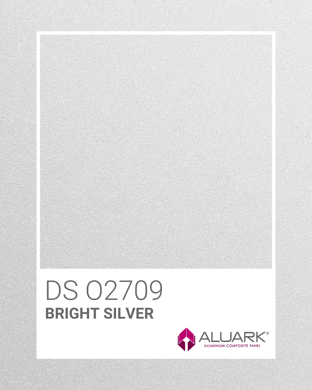 DS 02709 BRIGHT SILVER 1500X5500 4MM PVDF Kynar 500