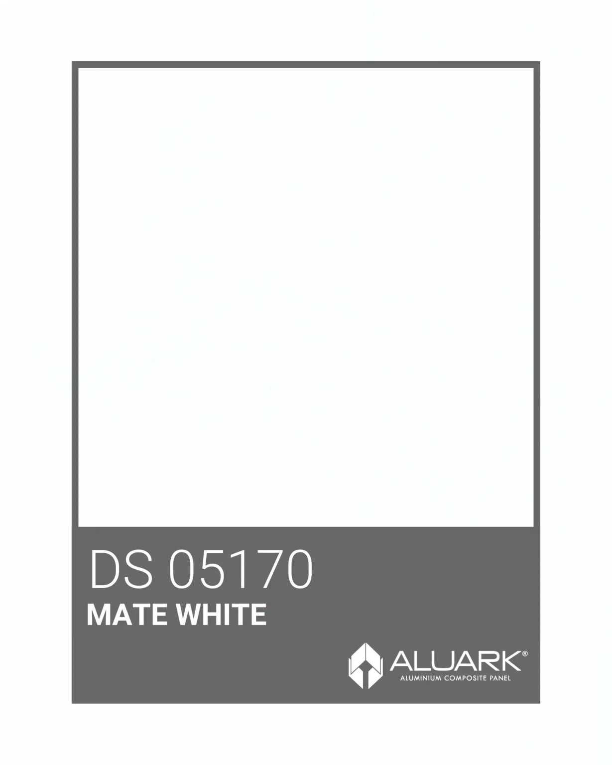 DS 05170 MATE WHITE 1500X5500 4MM PVDF Kynar 500