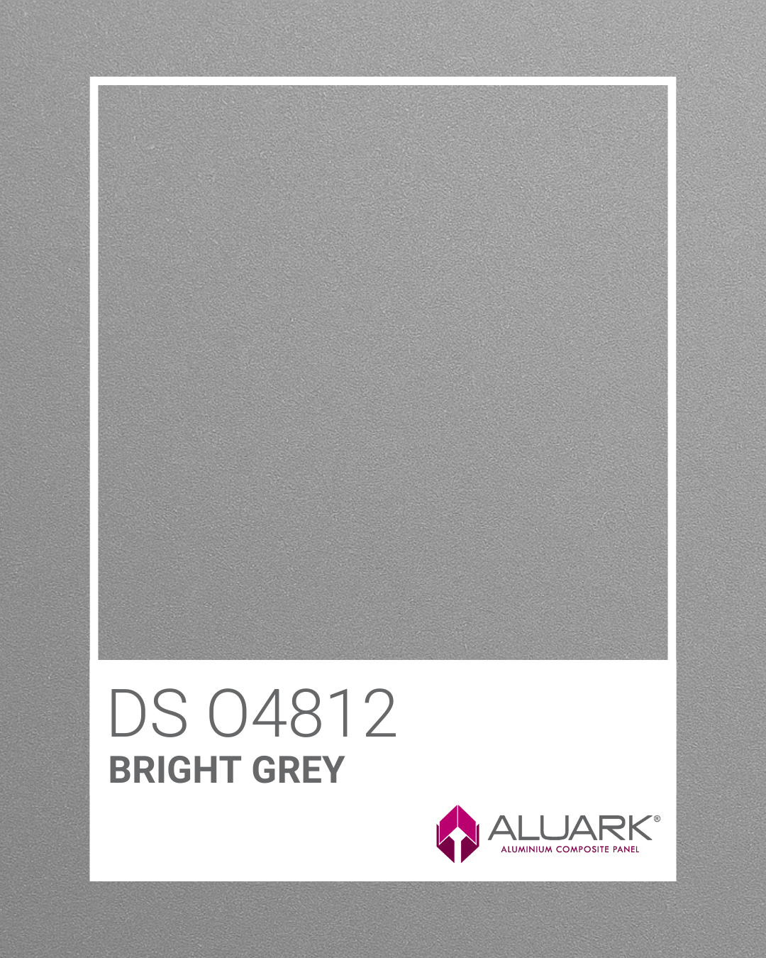 DS04812 BRIGHT GREY 1500X5500 4MM PVDF Kynar 500