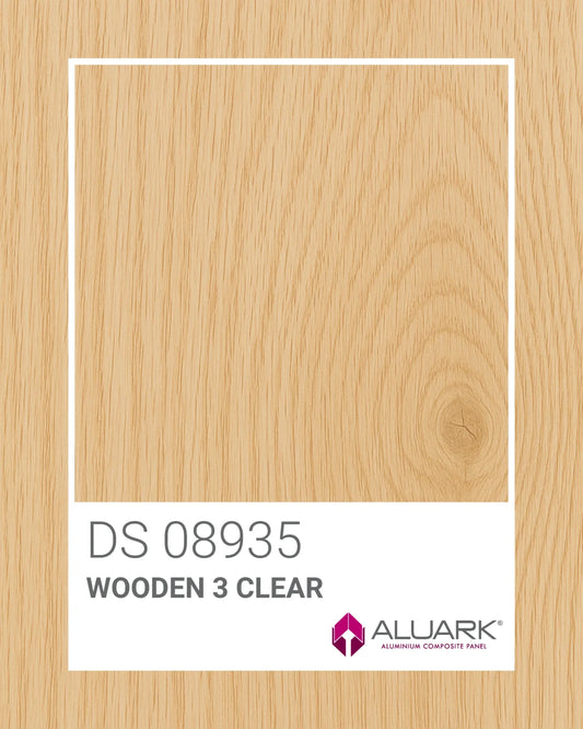 DS 08935 WOODEN 3 CLEAR 1500X5500 4MM PVDF Kynar 500